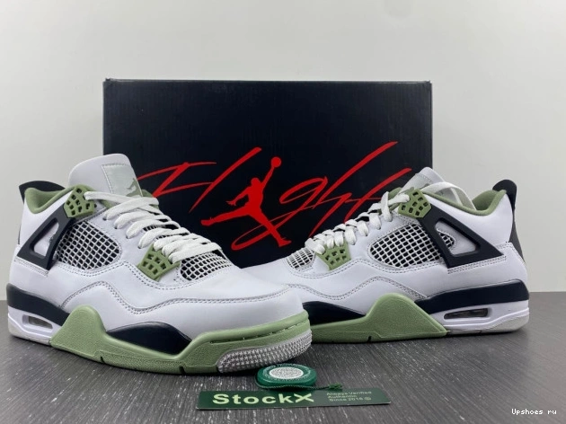 4 Retro Jordan Seafoam AQ9129-103 0204